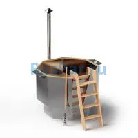 Банный чан 8 гр. «Сибирский знахарь» 1650 мм высота 1250 мм, глубина чаши 850 мм